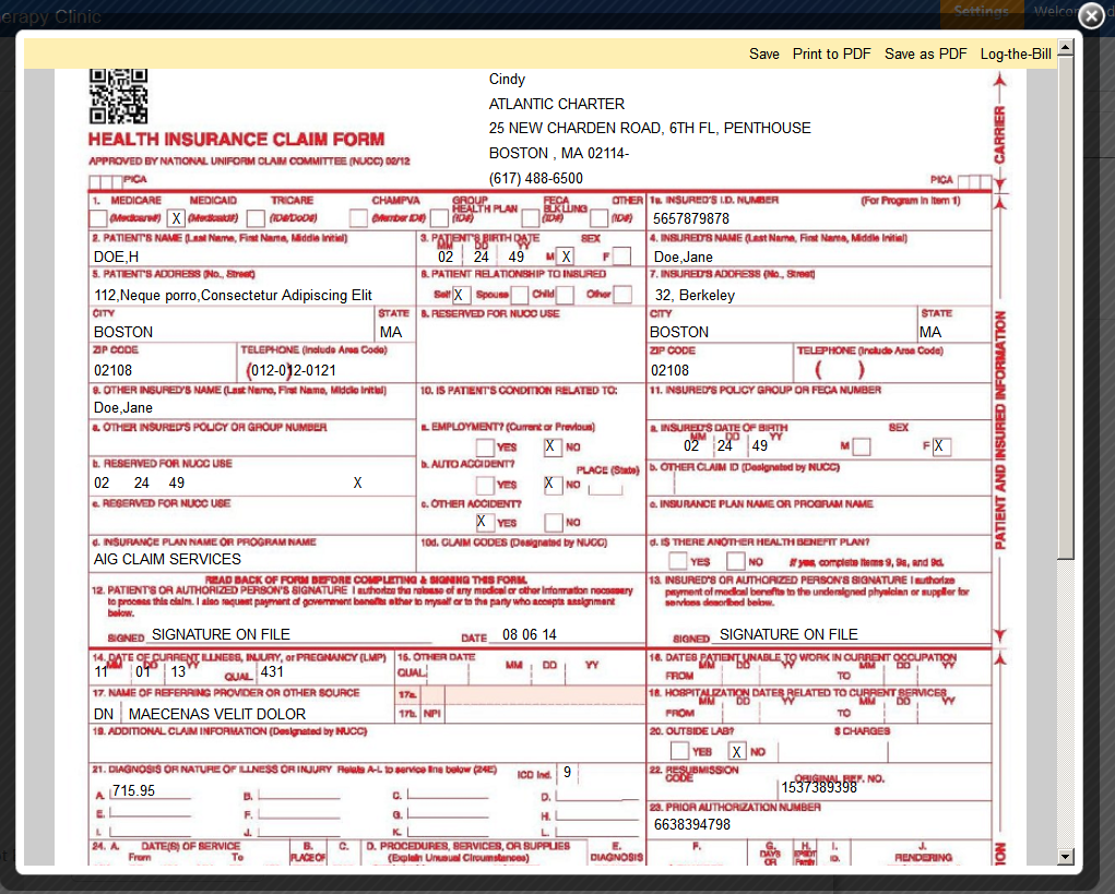 Cms Claim Form Worksheet