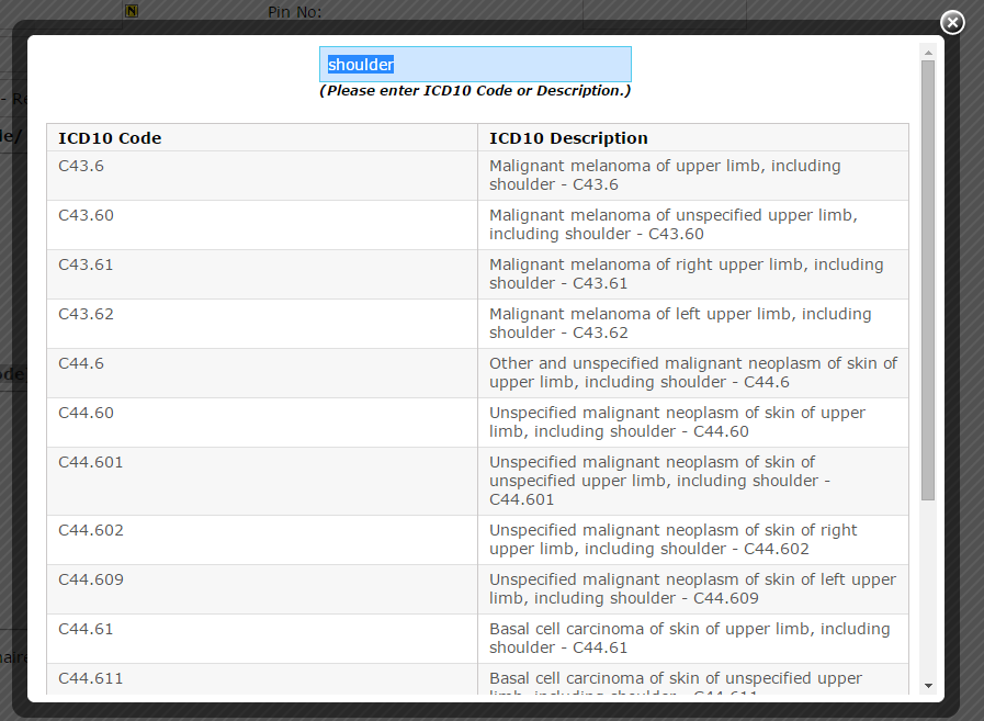 How to search ICD 10 Codes? Apollo Help Desk Training Document